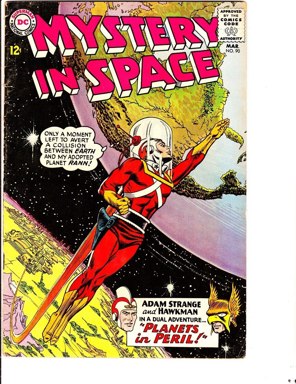 Mystery in Space 90 (1964): FREE to combine- in Good/Very Good condition
