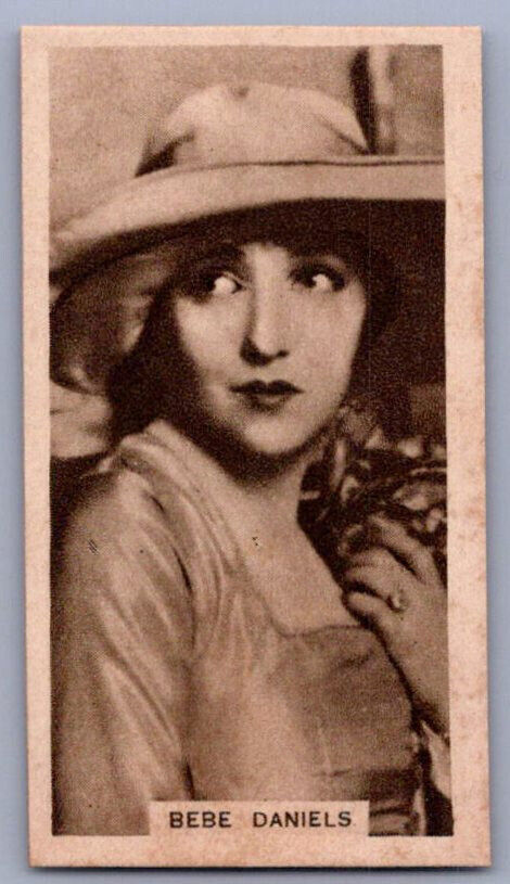 1932 Abdulla Cinema Stars Bebe Daniels #19 Rare