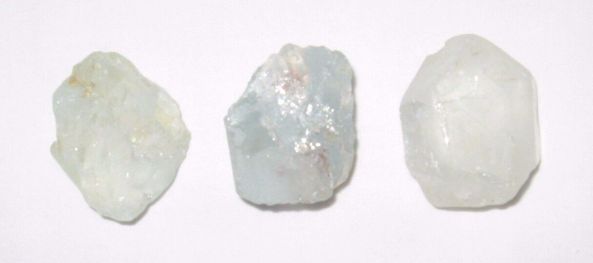 1 Light Blue Topaz Crystal XL Sz. 1-3/16