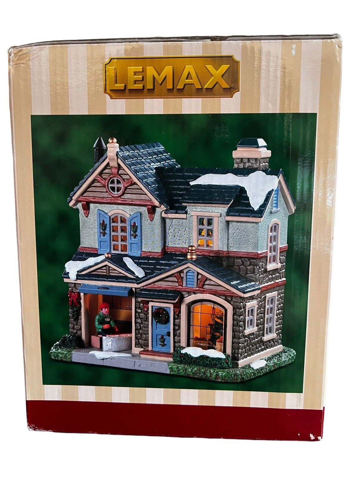 Lemax Village Collection Christmas Surprise #95490 House Porcelain Retired READ