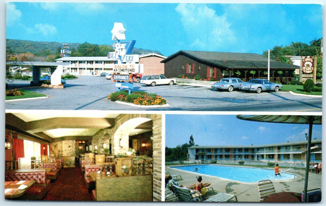 Postcard - Starlight Motor Inn, Connecticut