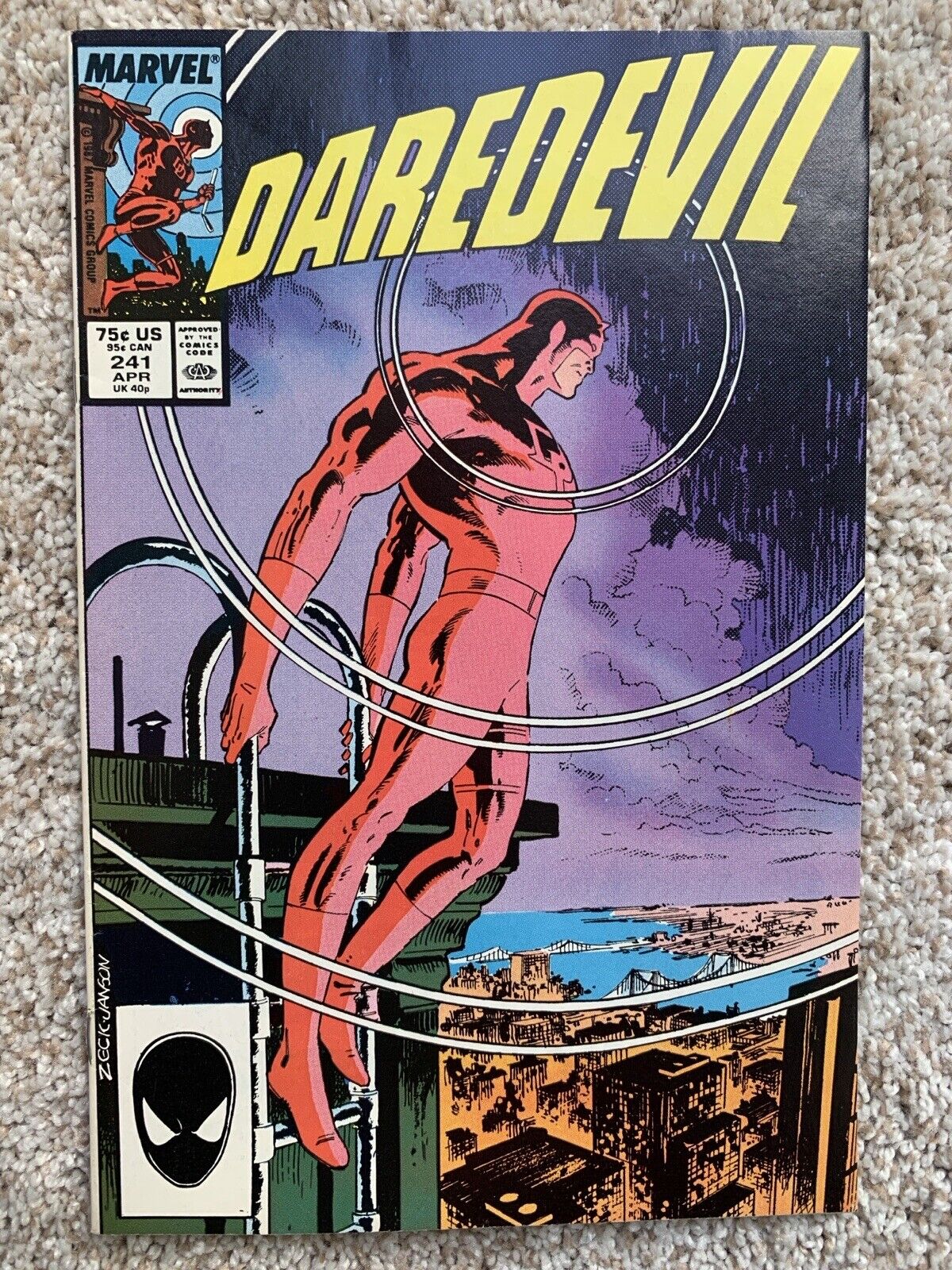 Daredevil #241 (1987) Marvel Todd McFarlane Mike Zeck