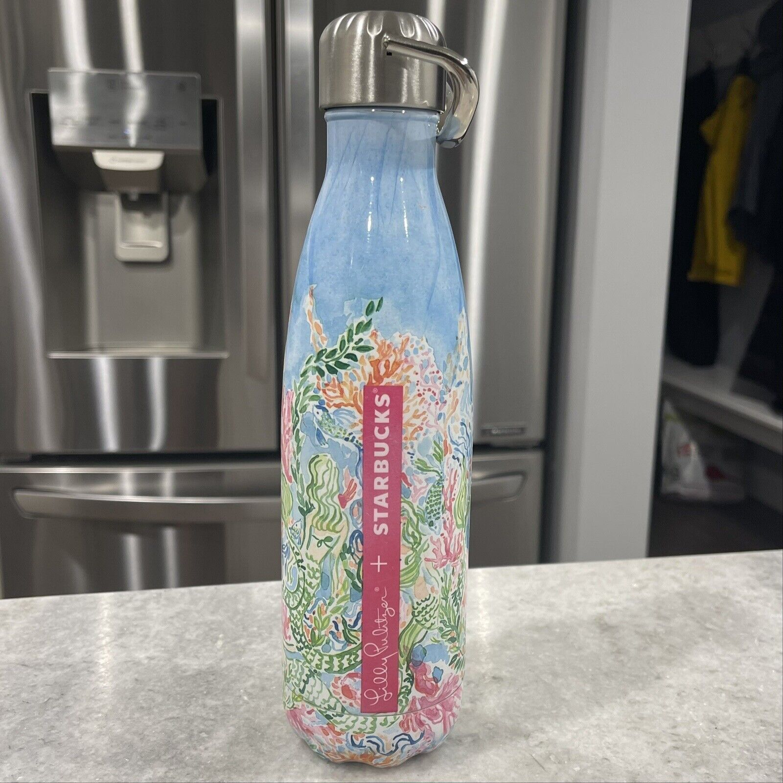 Starbucks + Lilly Pulitzer Limited Edition S'well Bottle 2017