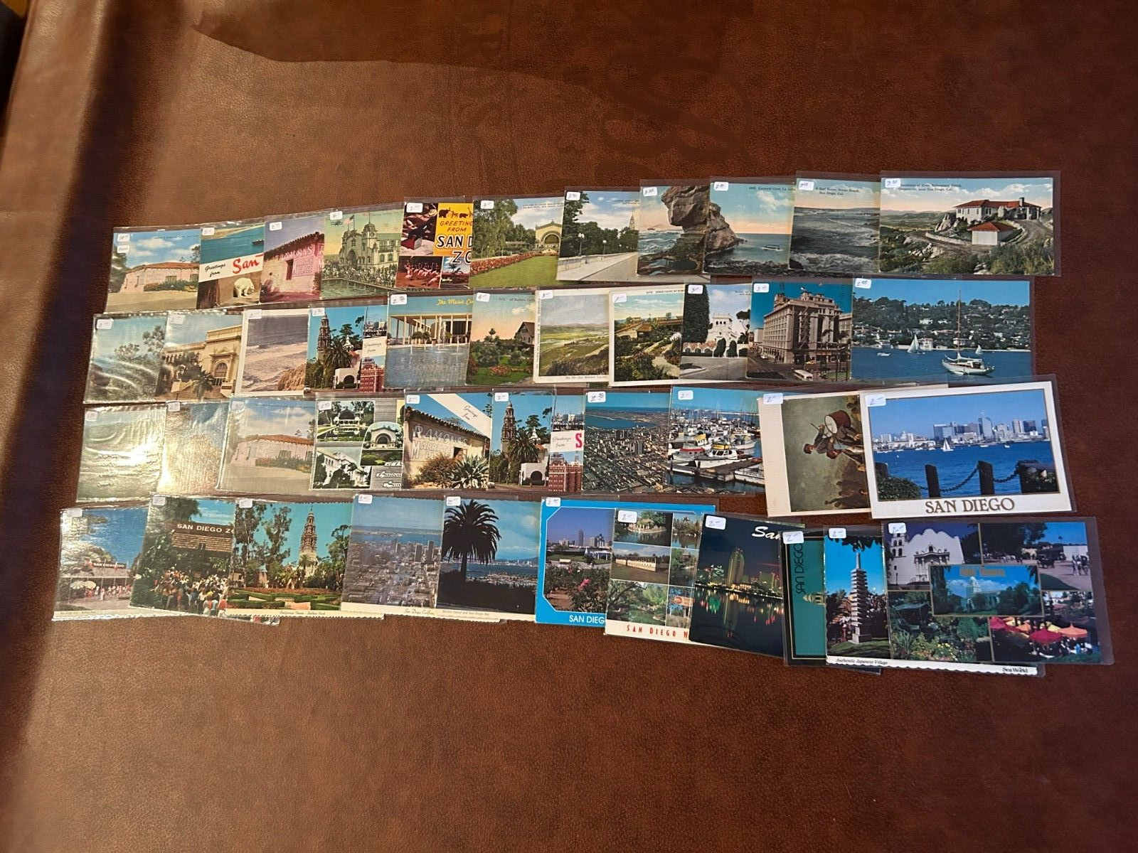 Lot of 43 San Diego Vintage Postcards- 60,70s,More