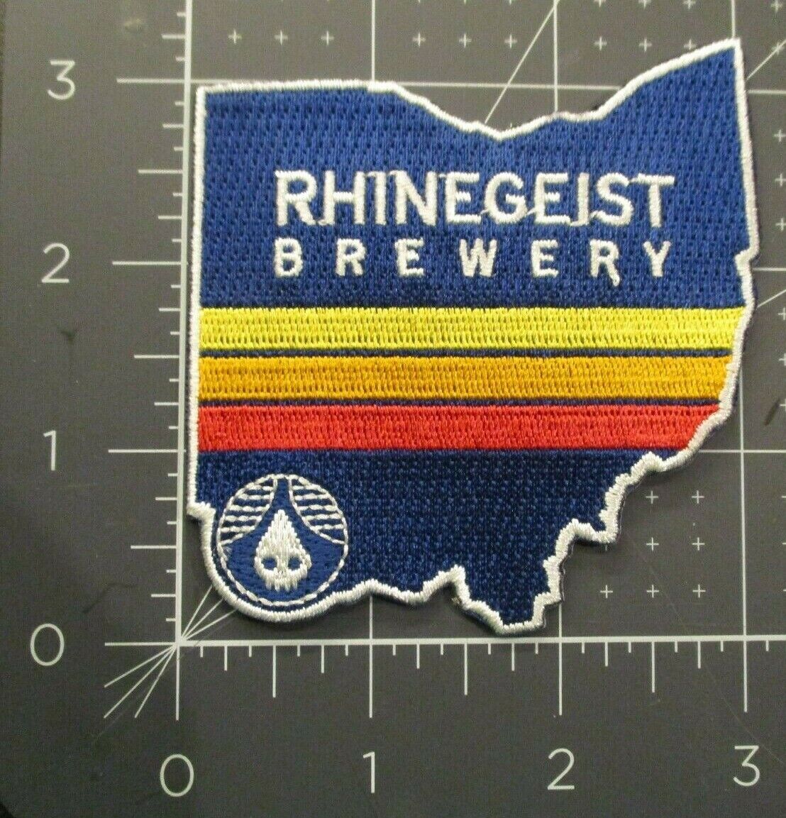 RHINEGEIST BREWING Cincinnati Ohio Truth state PATCH craft beer brewery