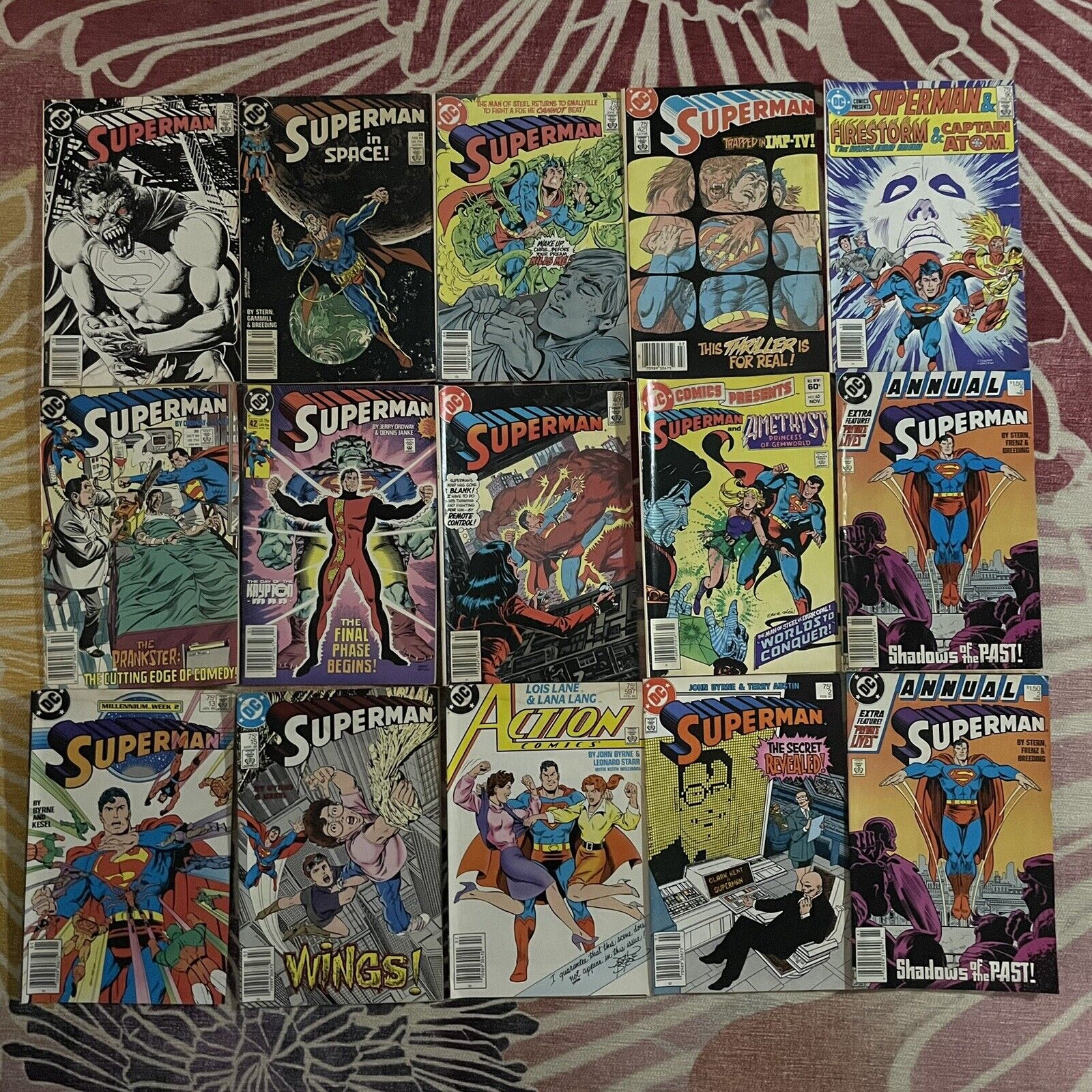 Vintage Superman Comic Book Collection