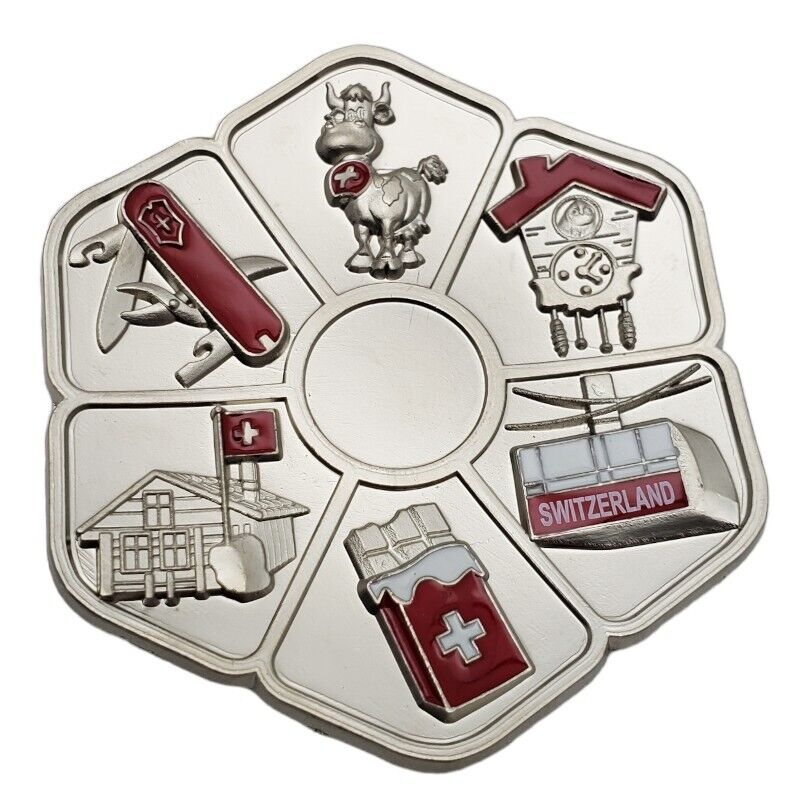 Switzerland Fridge Magnet Souvenir Magnetic Travel Tourist Europe Cuckoo Clock