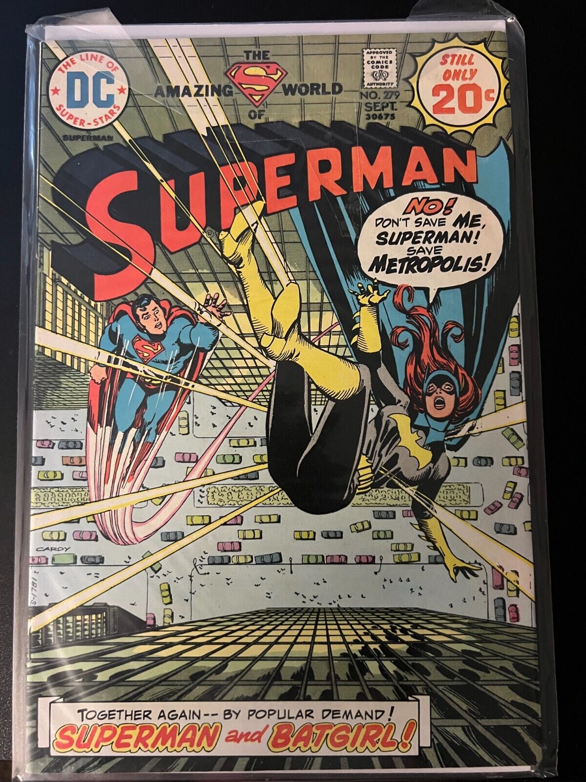 DC Comics The Amazing World Of Superman Number 279 September 1974