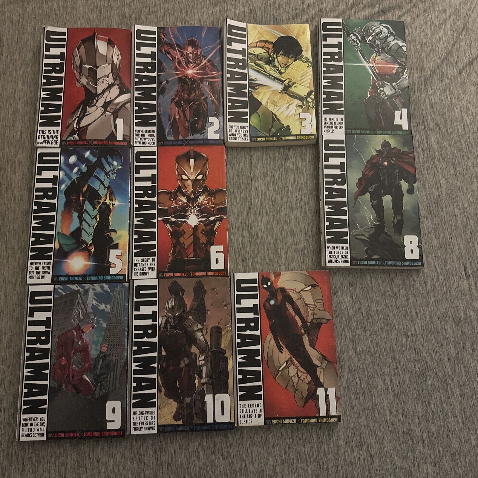 Ultraman Manga Vol 1-6, 8-11  [ENGLISH]