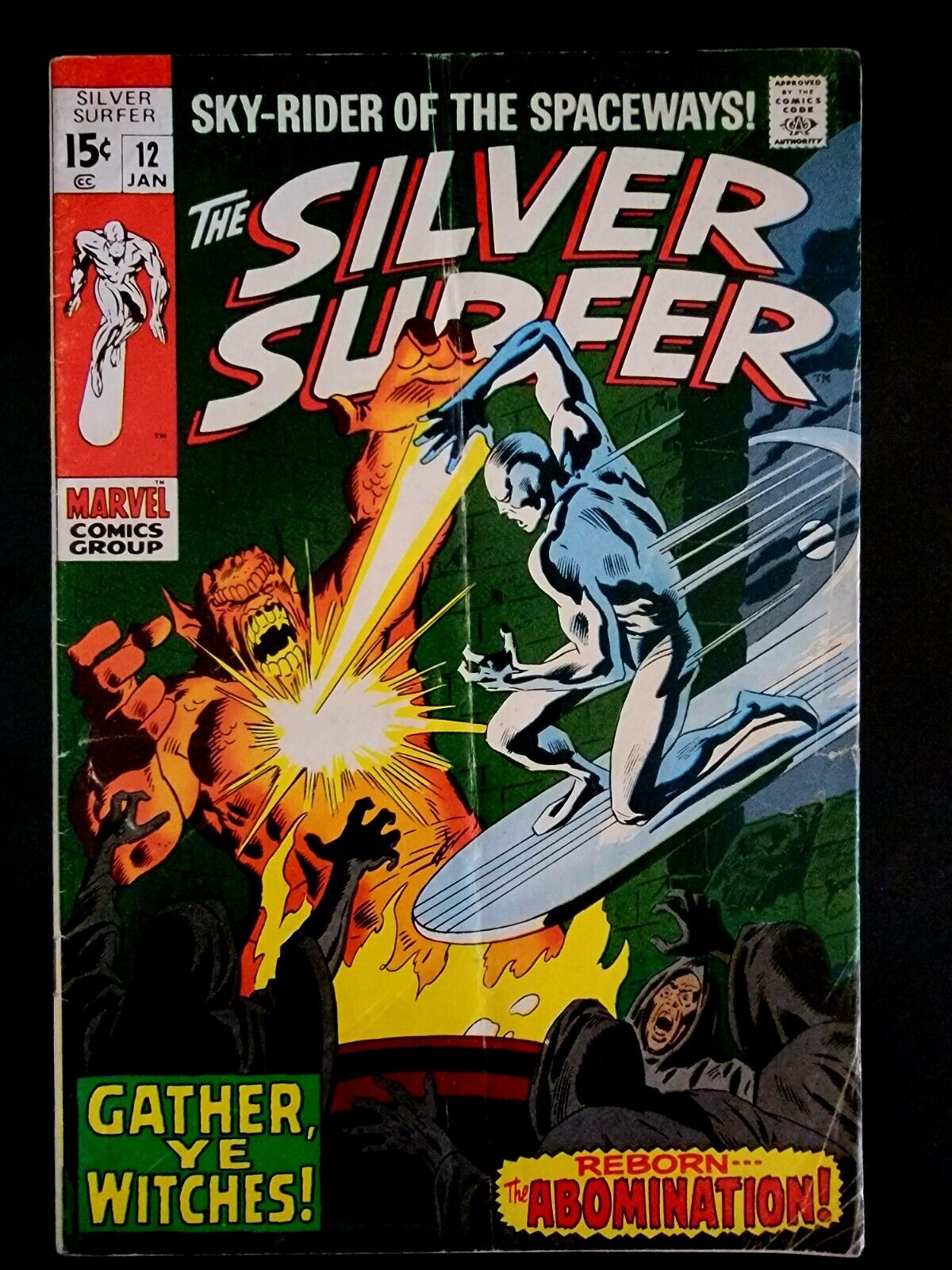 The Silver Surfer #12 (Jan 1970, Marvel)