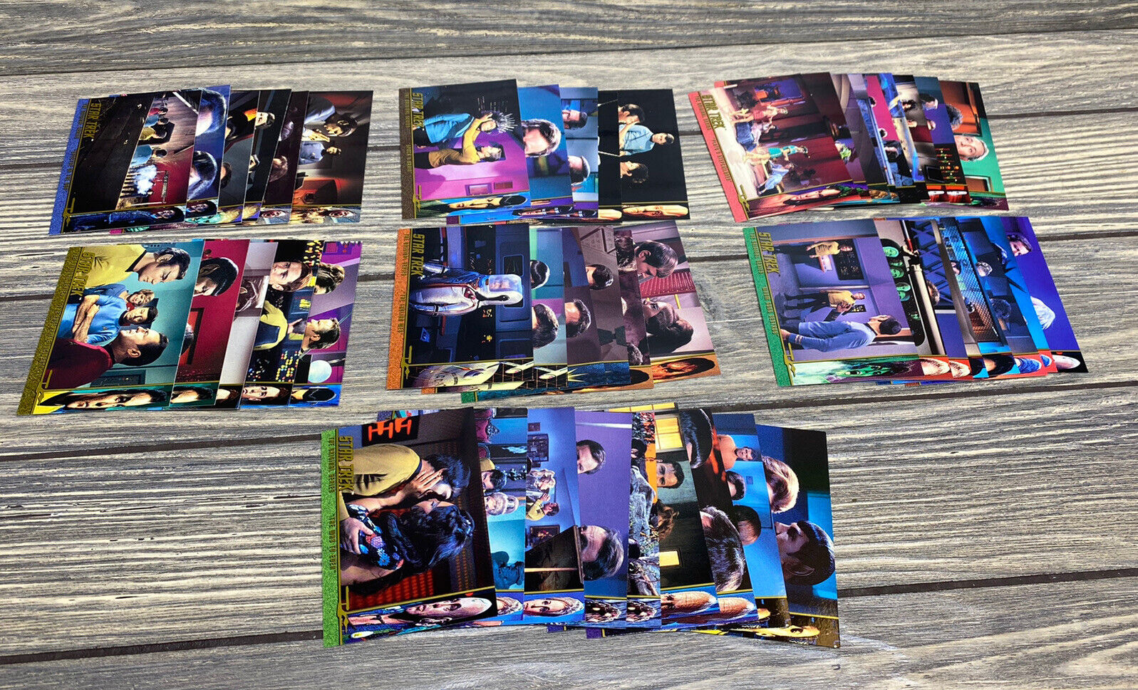 Vtg Paramount Pics 1999 Star Trek Orginal Series Trading Cards Lot 