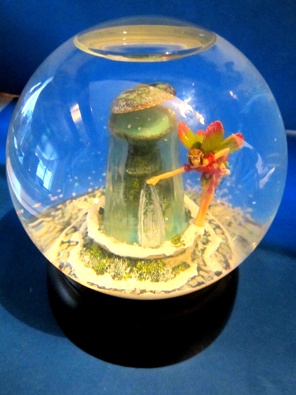 NORDSTROM Snow Globe Retired Fairy Lily P Frost Holiday 2003 Make a Beauty Wish