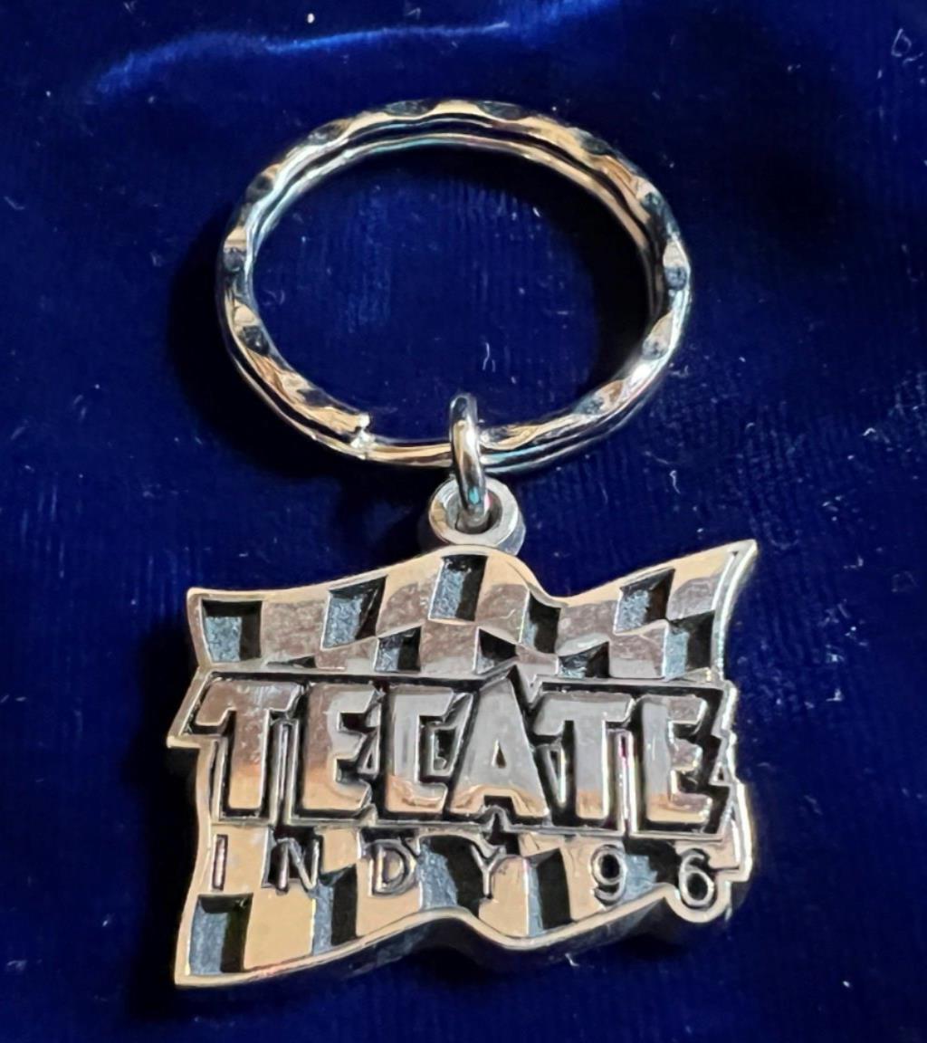 Vintage Tecate Key Ring Keyring 