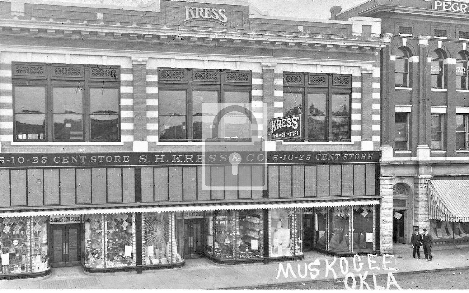Kress Store Muskogee Oklahoma OK Reprint Postcard