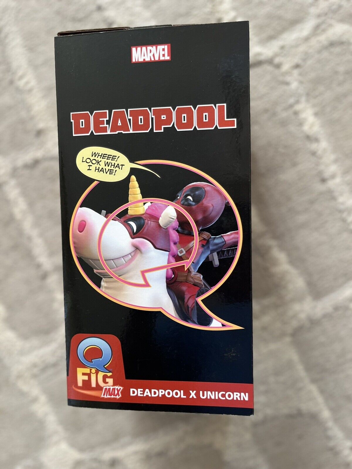 QMX Deadpool x Unicorn Q-Fig Max Elite Diorama Figure Quantum Machanix Marvel