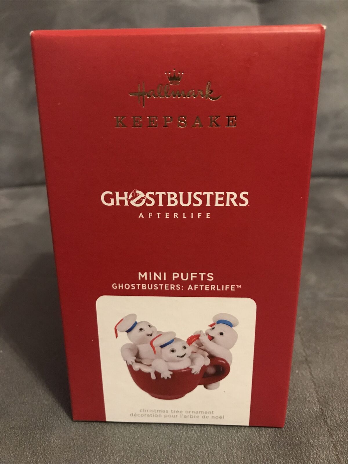 2021 Hallmark Keepsake Ornament Ghostbusters Afterlife Movie Mini Stay Pufts