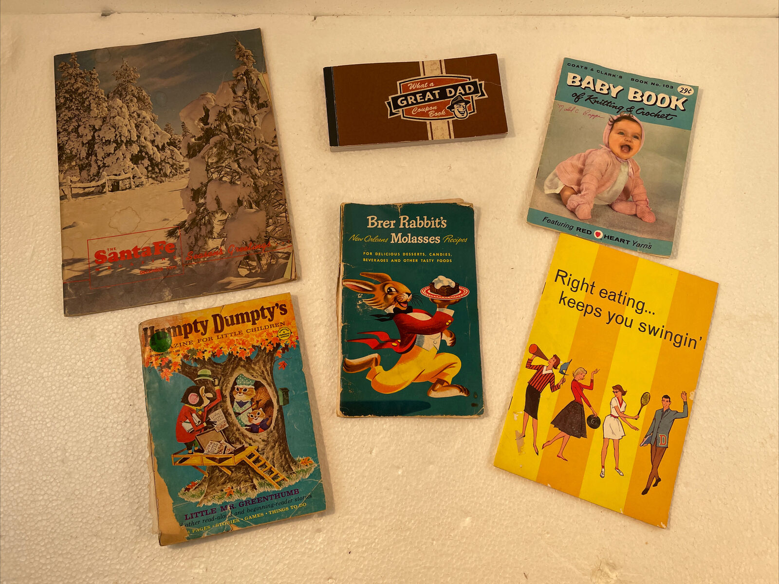 Brer Rabbit\'s New Orleans Molasses Recipes Booklet 1948 + 1960s-70s Ephemera