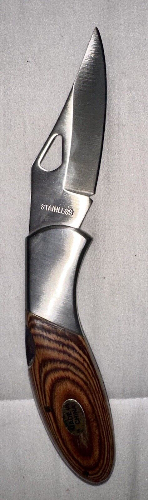 Vintage Sharp Hammette Knife “TECO Energy”  With Case, Heavy/sharp