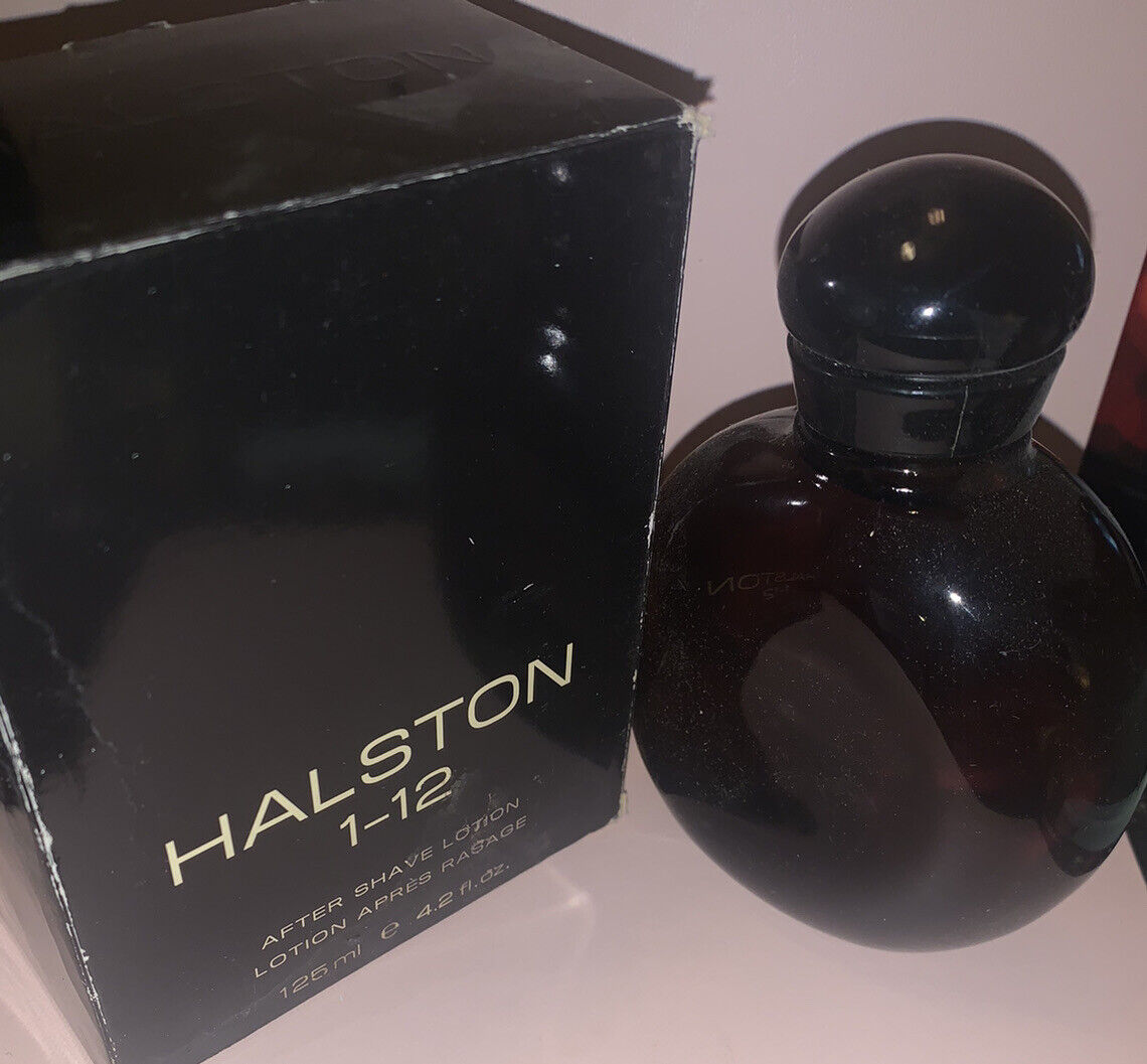 Halston 1-12 After Shave Lotion 4.2 fl oz. Made In USA