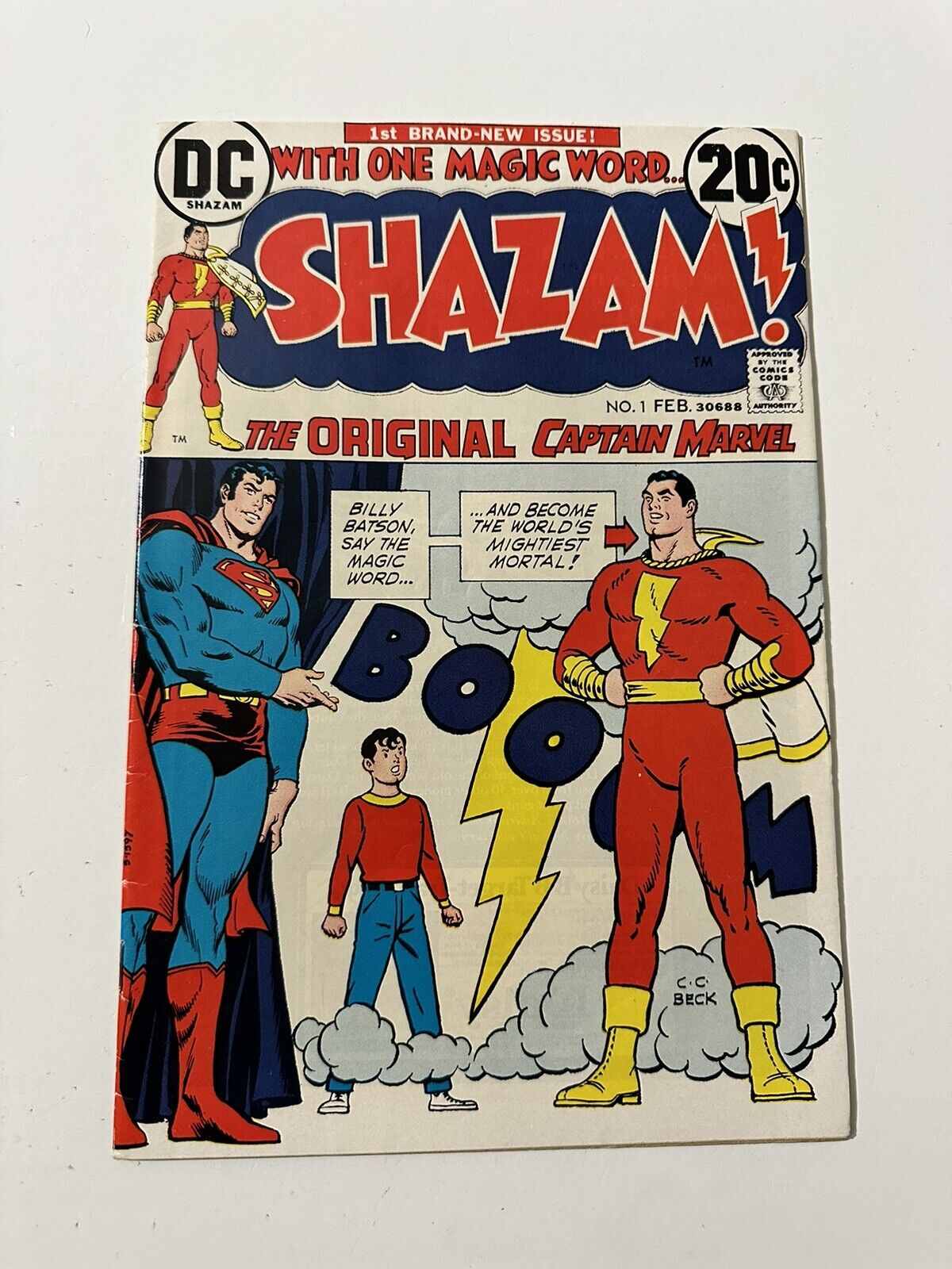 SHAZAM DC Comic No. 1 Feb 1973 