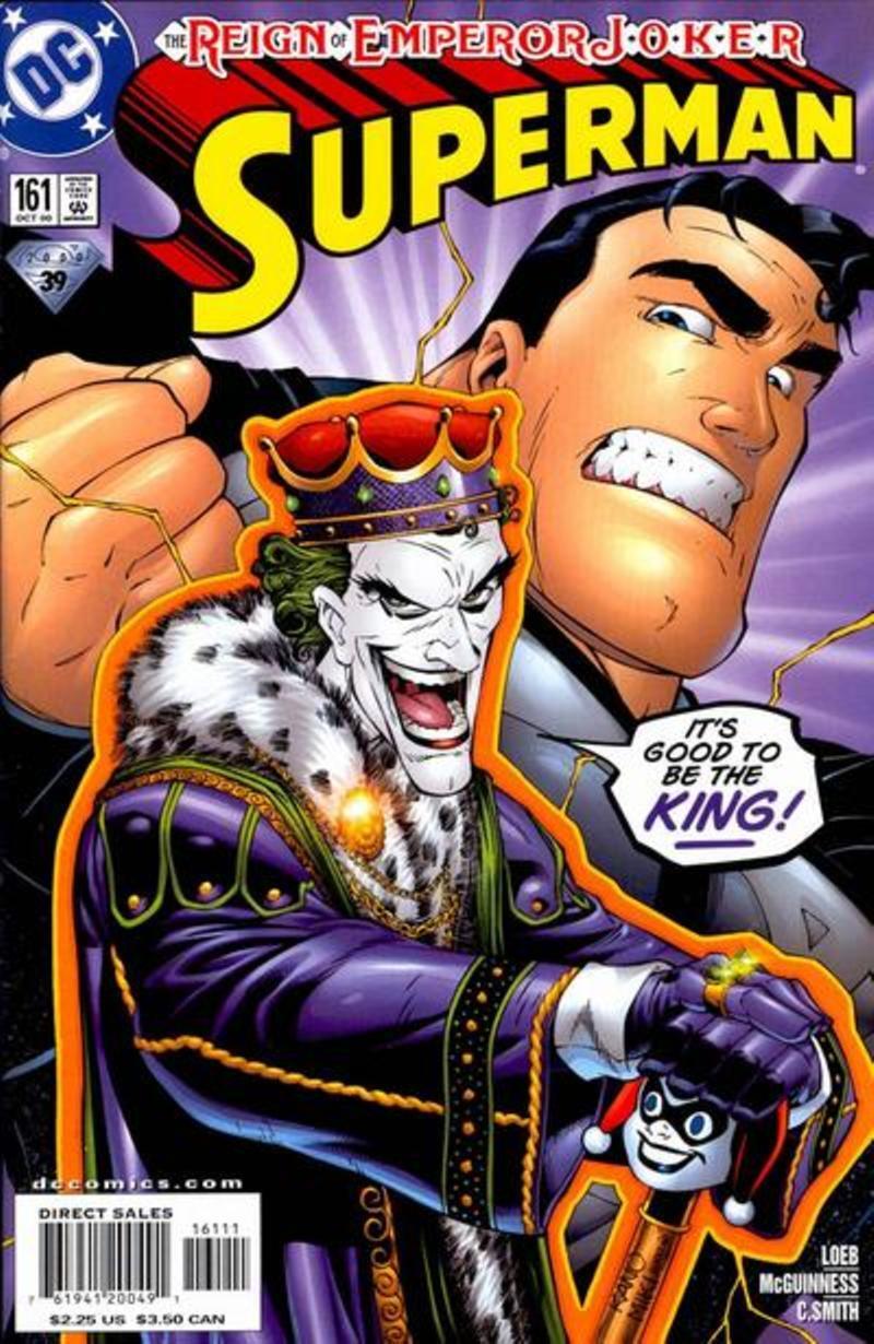SUPERMAN #161 [Second Series; Emperor Joker; Jeph Loeb & Ed McGuinness]