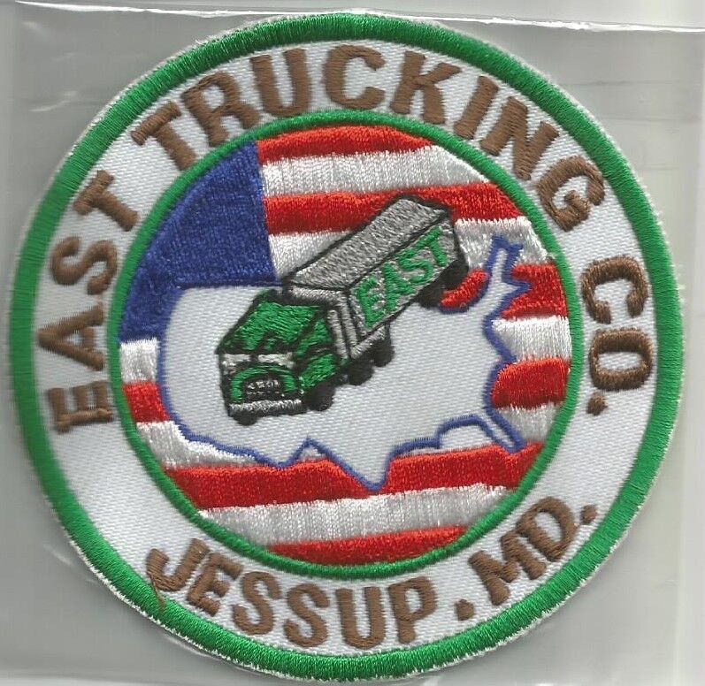 East Trucking Co Jessup MD driver patch 3-3/4 dia #3422