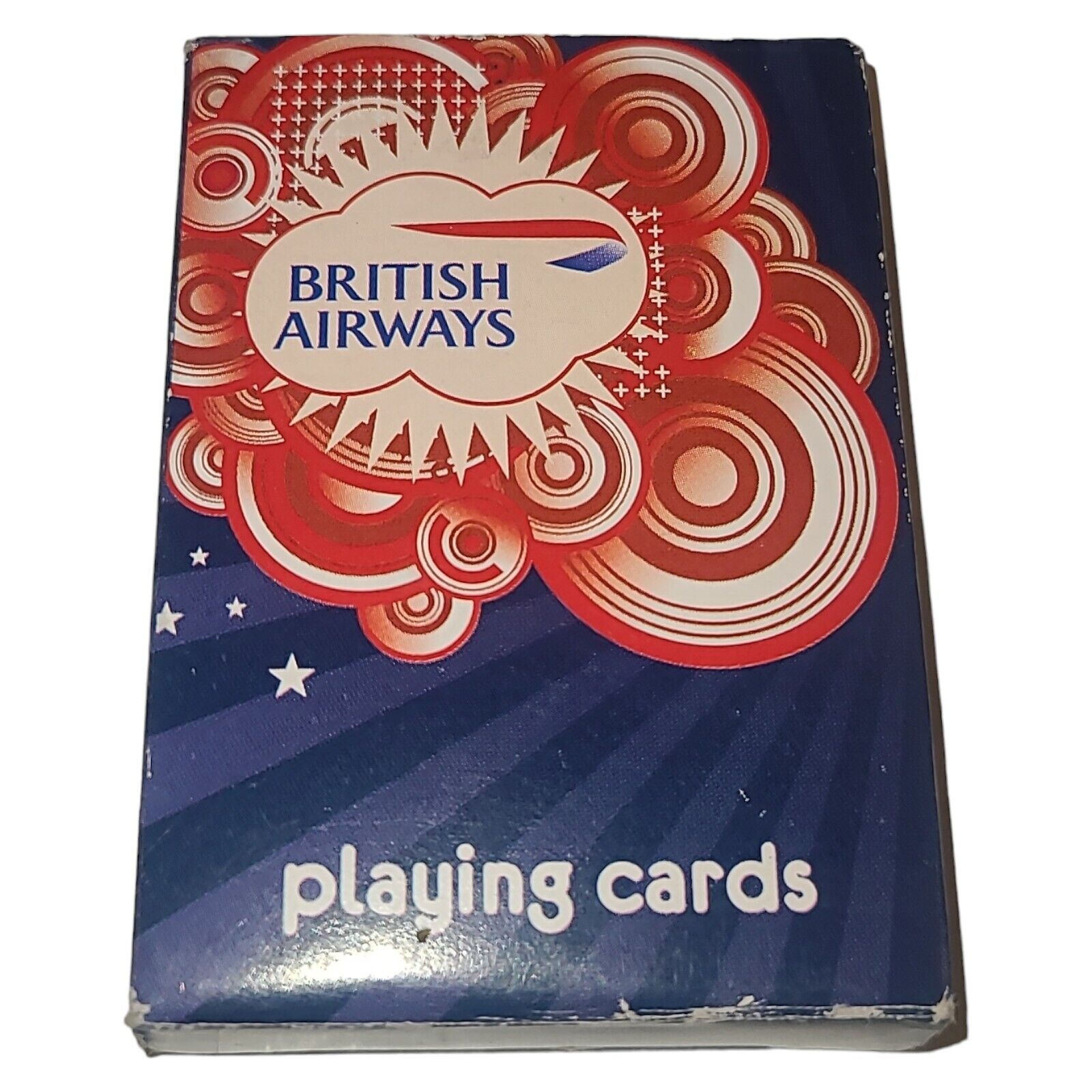 Vintage British Airways Playing Cards Small Size Airline Advertising