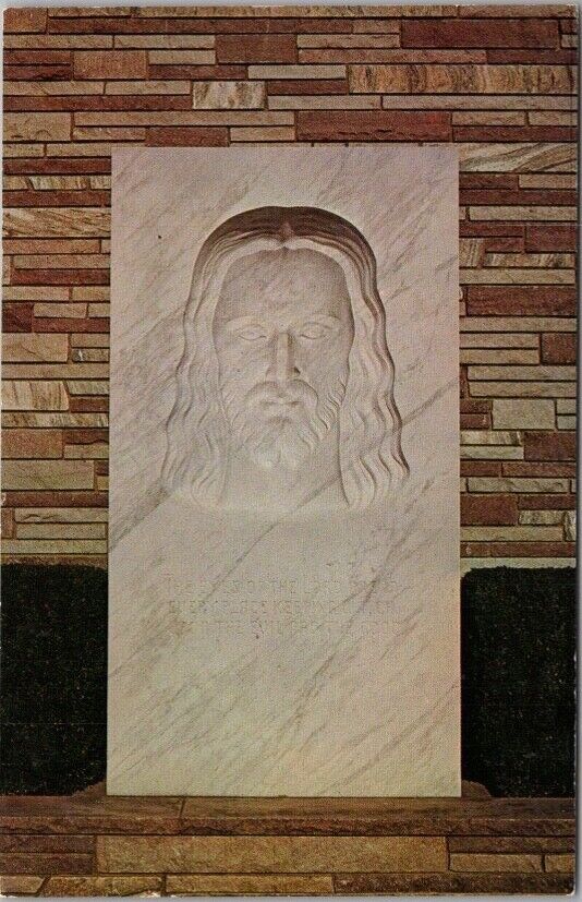 c1960s GATLINBURG, Tennessee Postcard CHRISTUS GARDENS Jesus Christ Sculpture