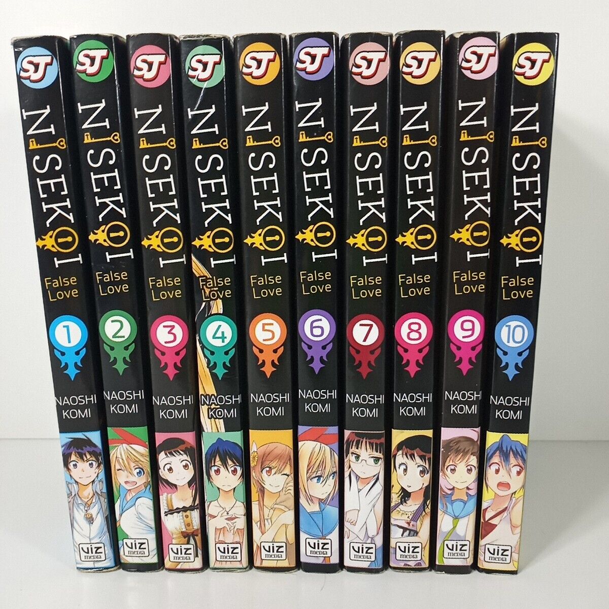 Nisekoi Manga Volumes 1-10 Set