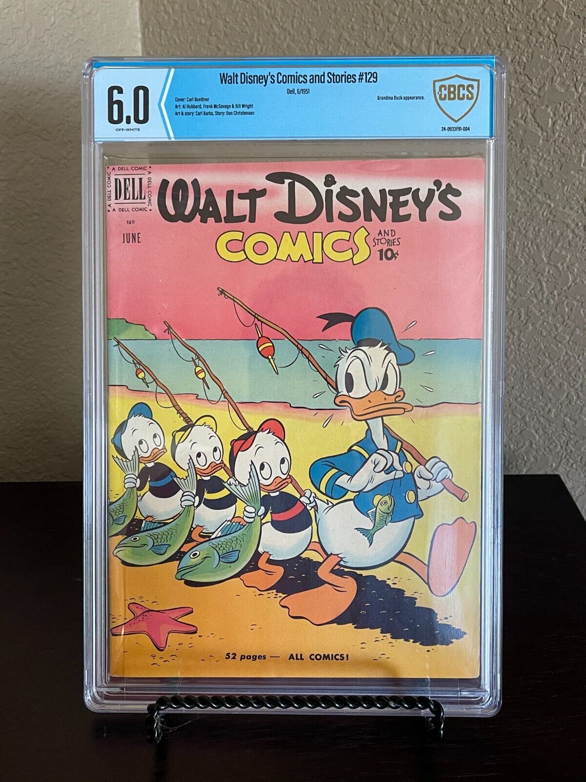1951 Walt Disney's Comics and Stories #129 - CBCS 6.0