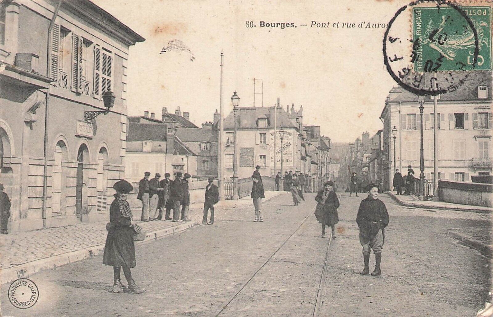 18 BOURGES LOT OF 2 CPA 43142