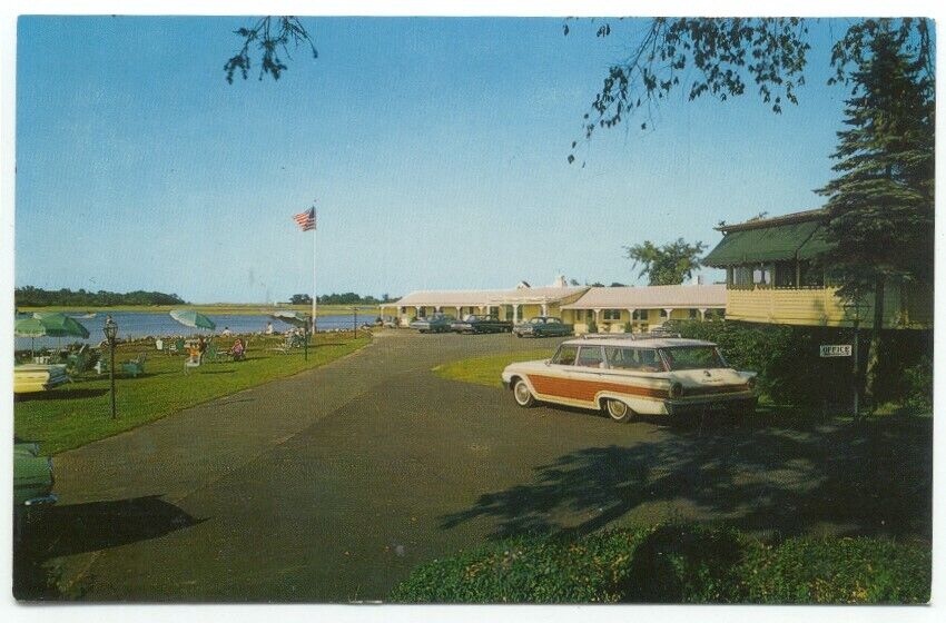 Gloucester MA Essex River House Motel Postcard Massachusetts