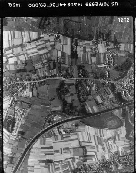 Dendermonde Prov East Flanders Belgium Aerial Old Photo