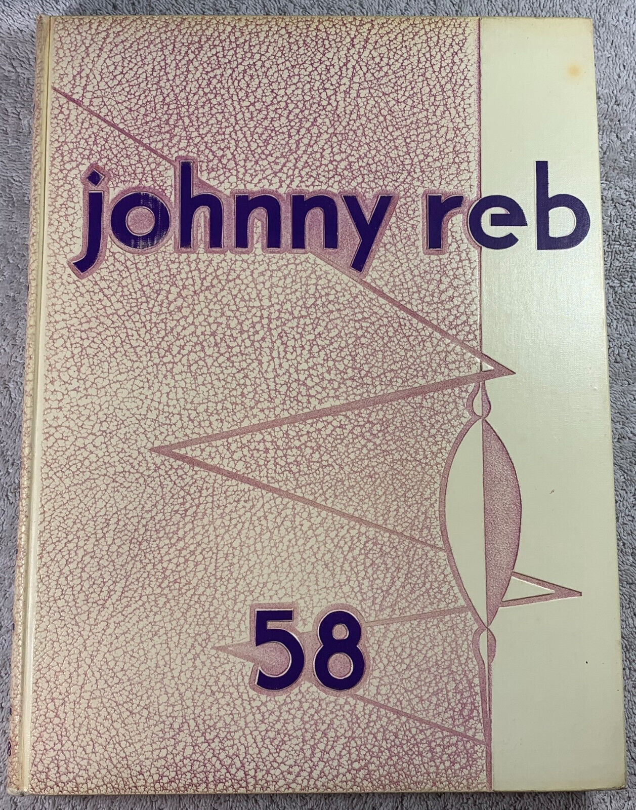 1958 Johnny Reb Yearbook South High School Denver Colorado Genealogy Annual