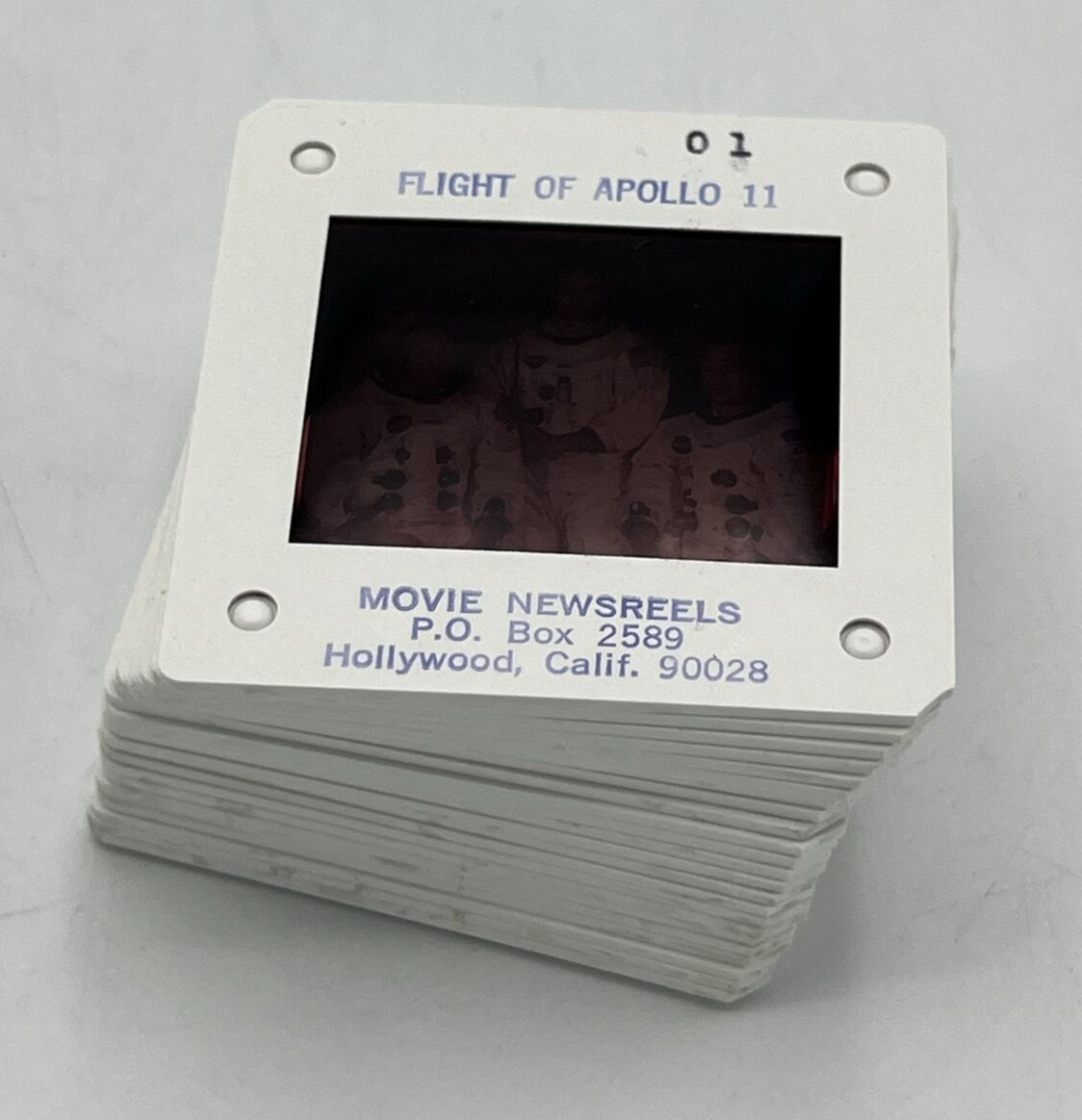 NASA 35mm Slides Flight of Apollo 11 Moon Landing Set of 24 Movie Newsreels