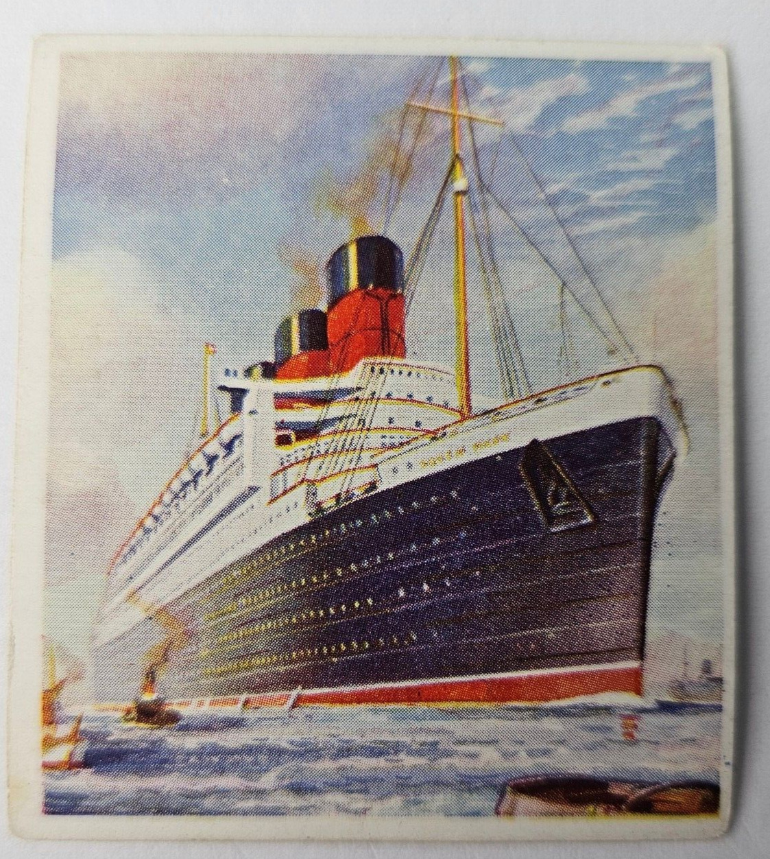 1938 Godfrey Phillips Ships That Have Made History #36 The Queen Mary