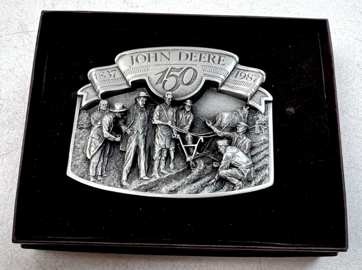 1987 John Deere 150th Anniversary Limited Edition Belt Buckle - #15947