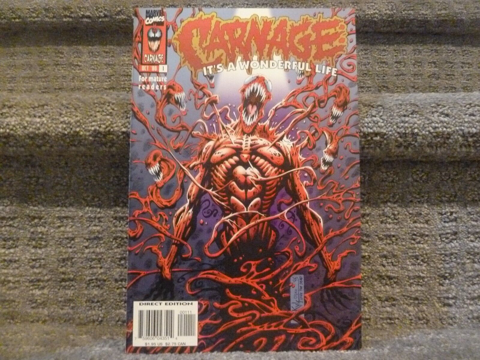 Marvel Comics Carnage: It\'s A Wonderful Life #1 (1996) comic book