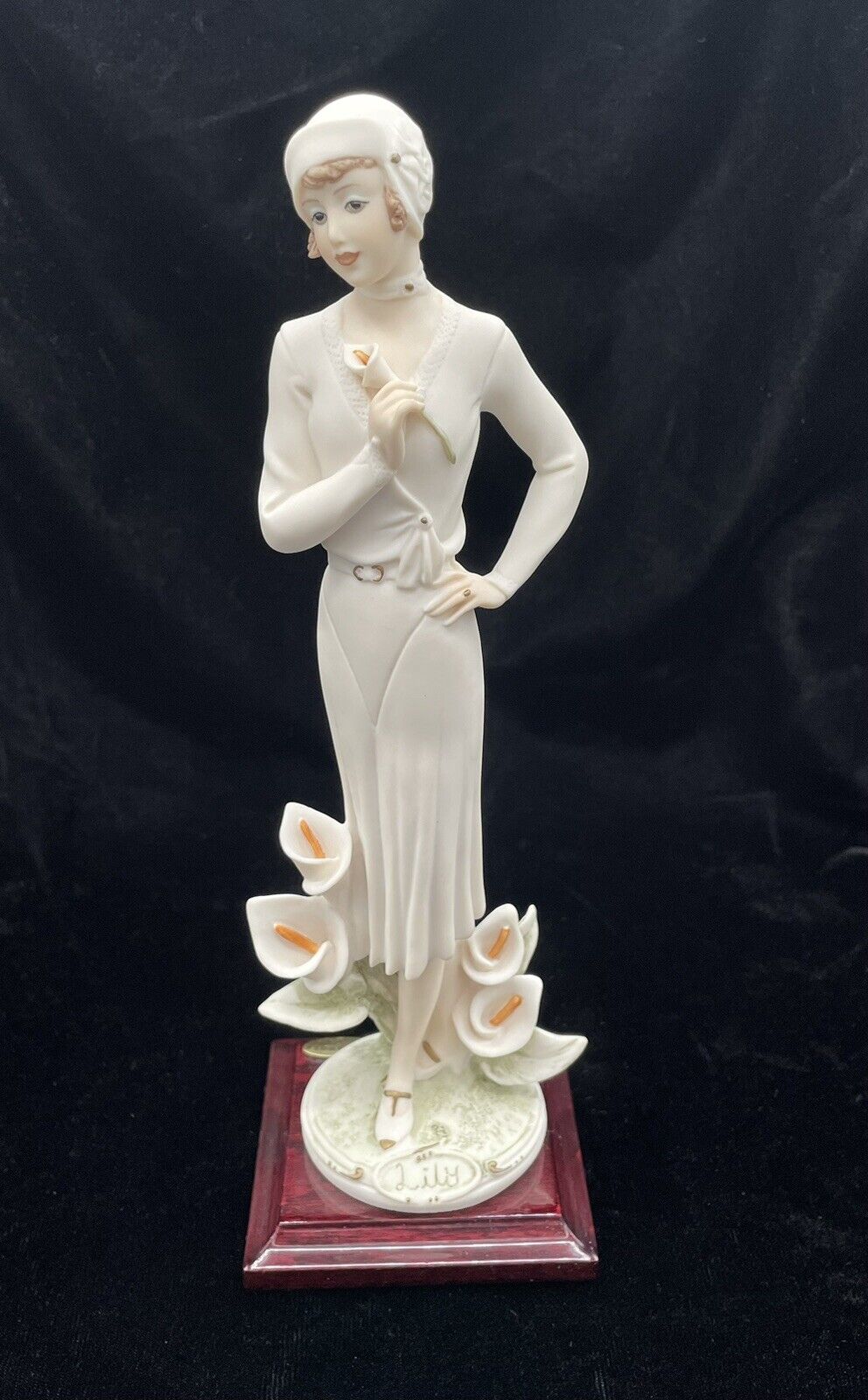 Giuseppe Armani LILY Lady Figurine LIMITED EDITION Sculpture 9\
