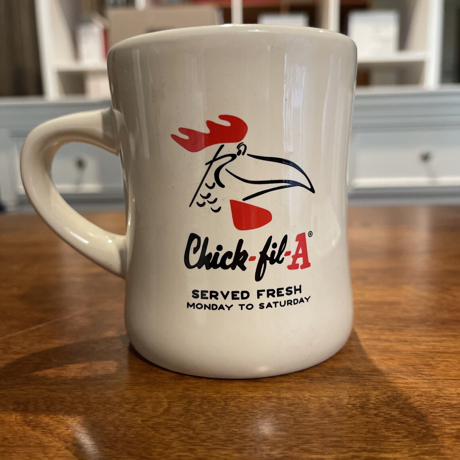 NEW 1964 Logo Chick Fil A Doodles Coffee Mug Heritage Collection Retro Diner Cup