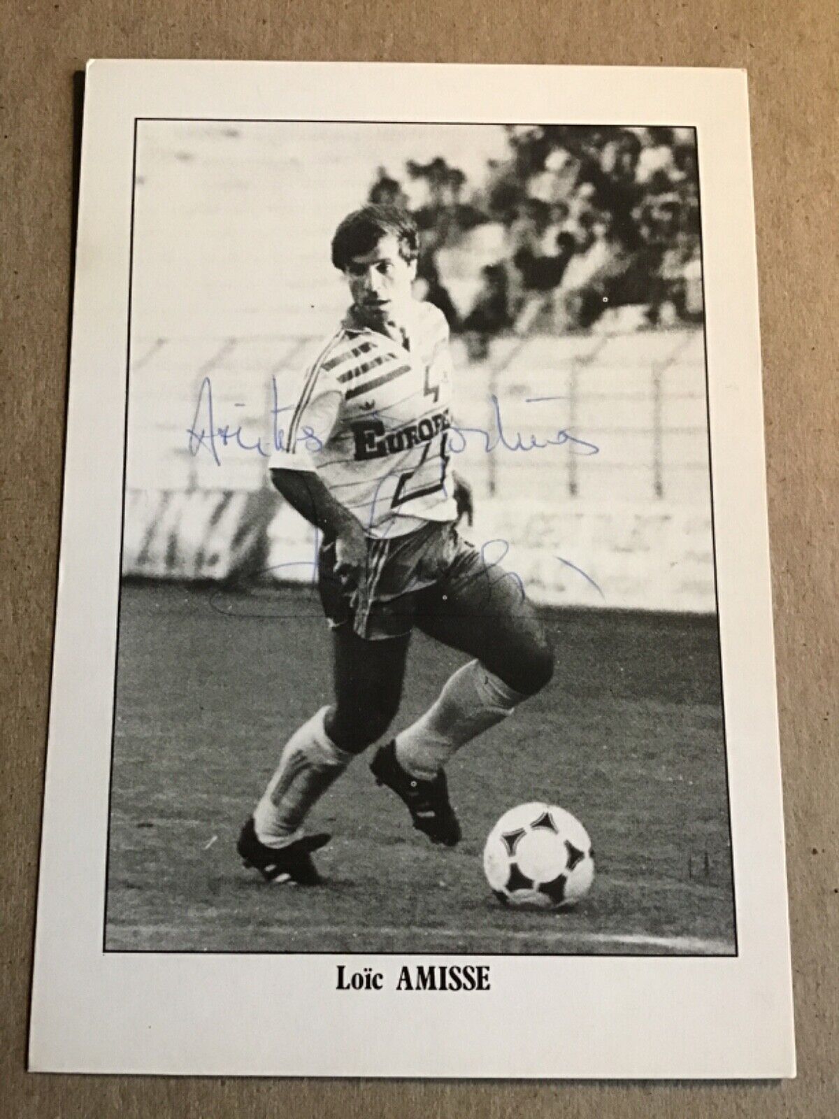 Loic Amisse, France 🇫🇷 FC Nantes 1980/81  hand signed