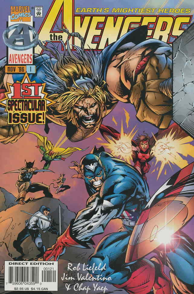 Avengers (Vol. 2) #1A VF; Marvel | Heroes Reborn - we combine shipping