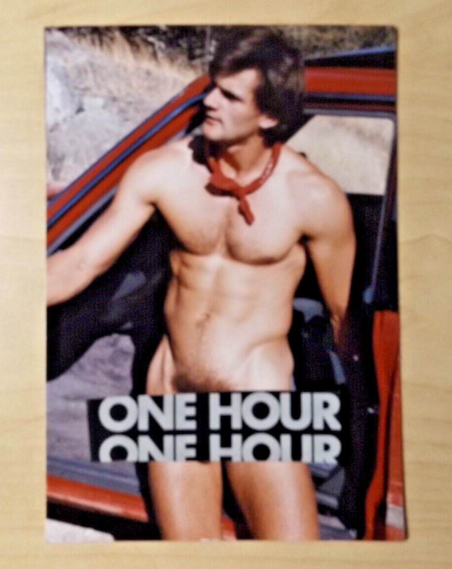 VTg Cir 1980s Beefcake Muscle Male Nude Mature Photo Art Gay Interest 6x4