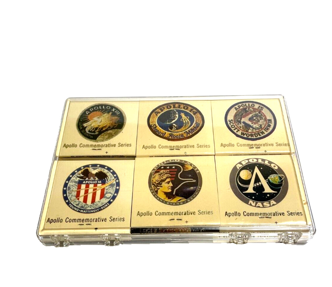 Apollo Commemorative Matchbook Series by RCA Limited Issue No. 18508 Set of 12