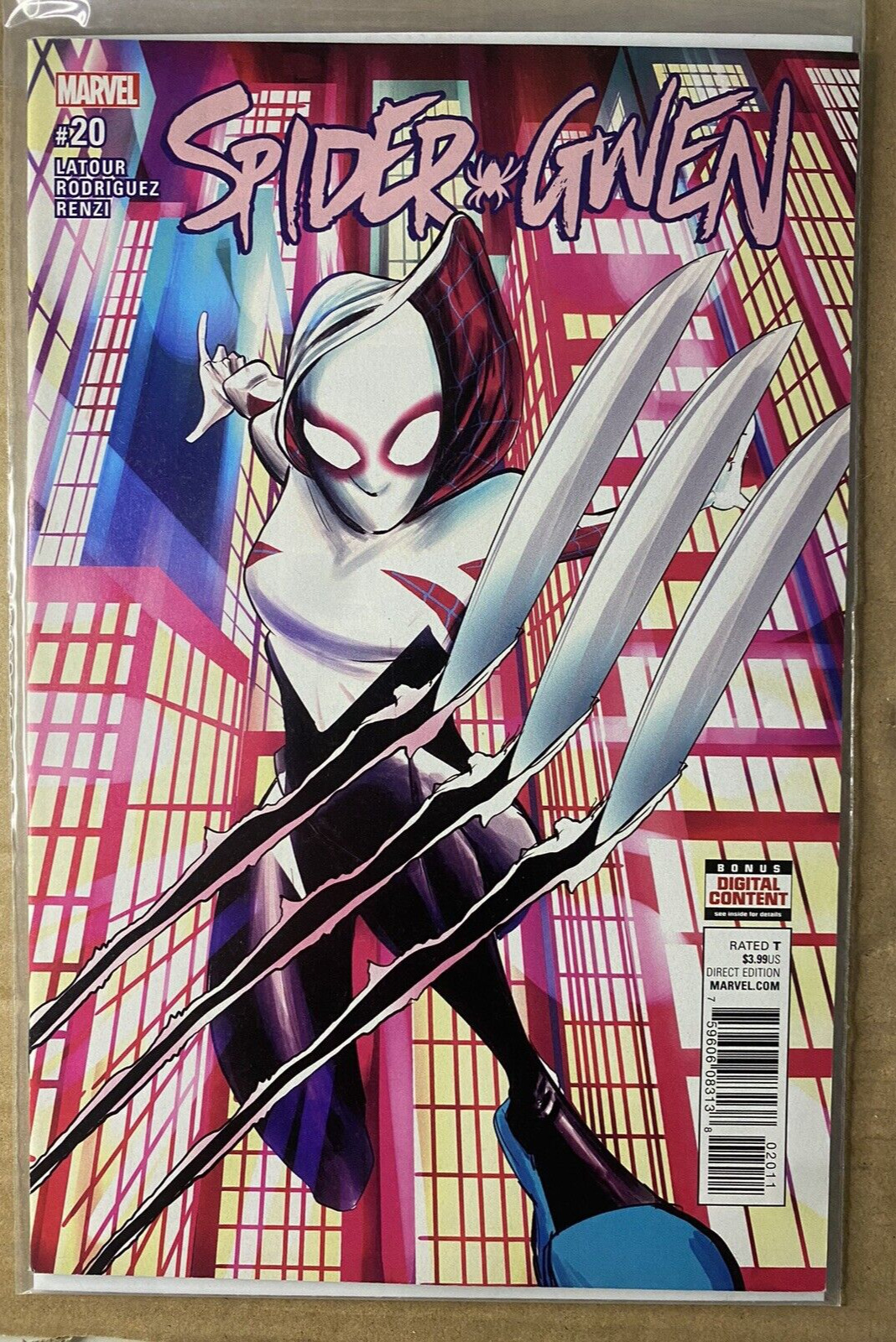 Spider-Gwen #20, Vol 2 - (2017) - Marvel Comics - VF/NM