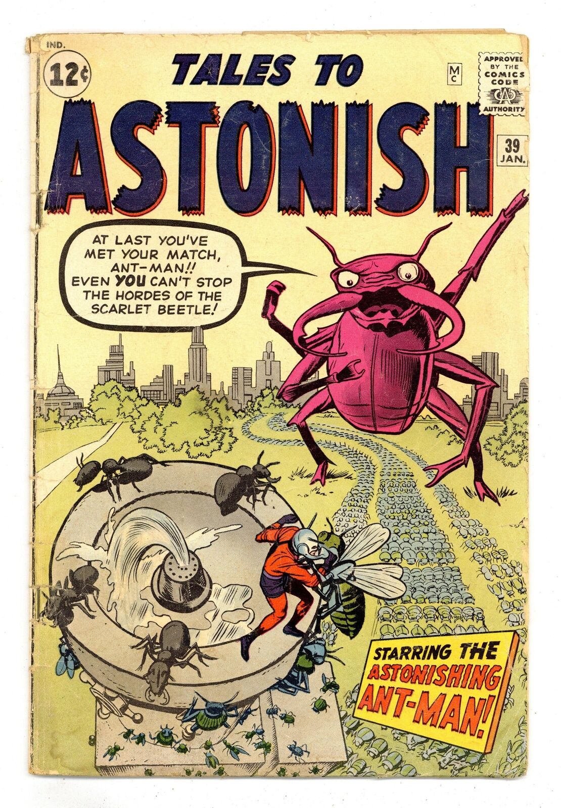 Tales to Astonish #39 GD- 1.8 1963