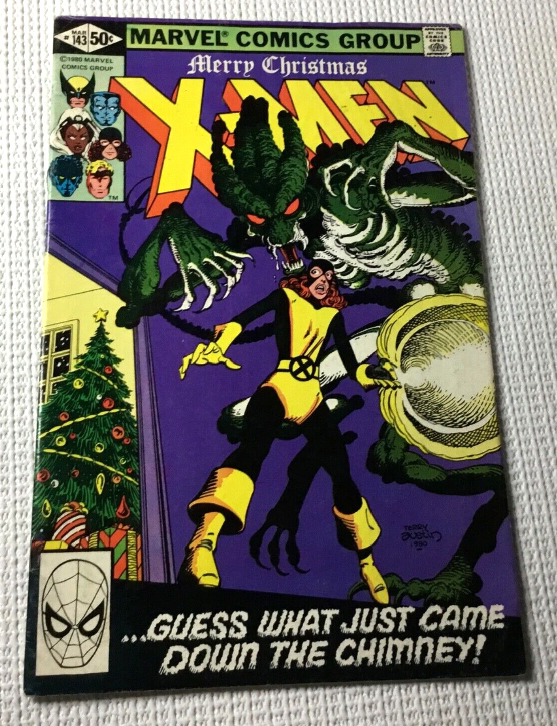 Vintage Comic Book Uncanny X-men #143 Bronze age Last Byrne Key 1981 MARVEL