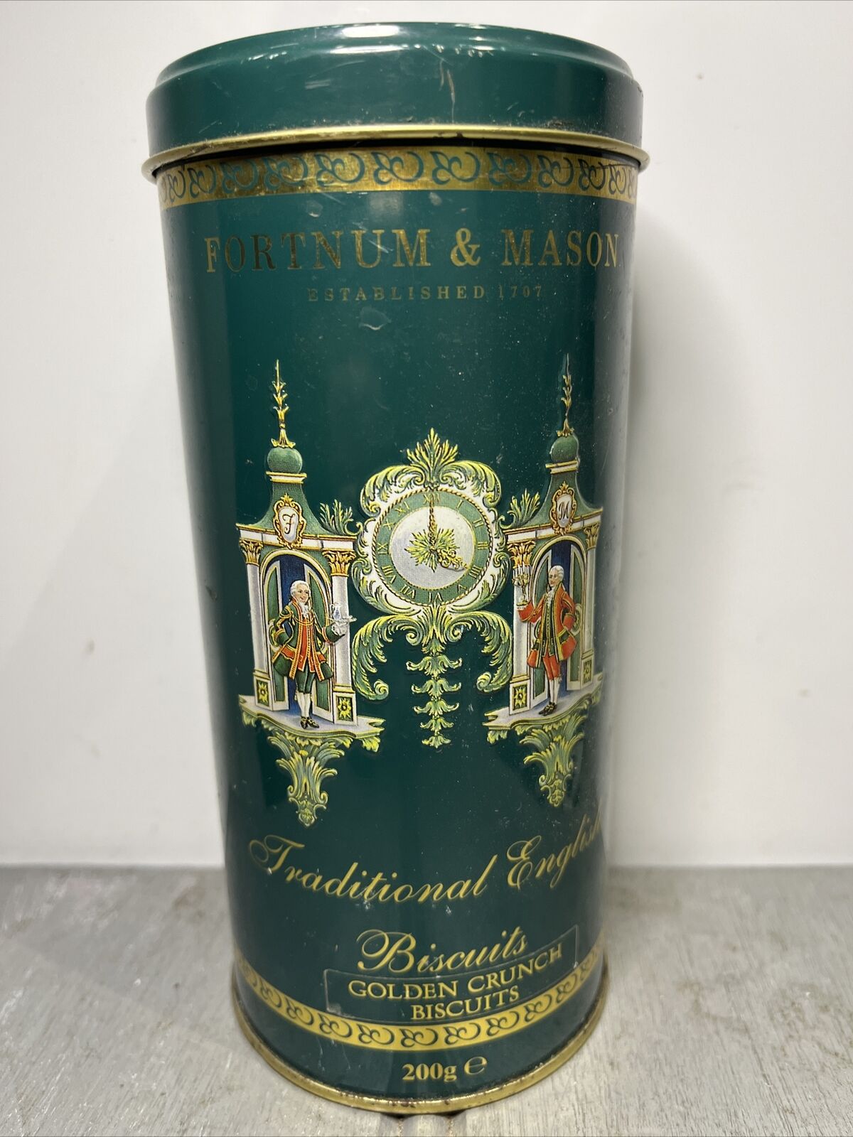 Fortnum and Mason Empty Collectable Tin Vintage Container Display Decor