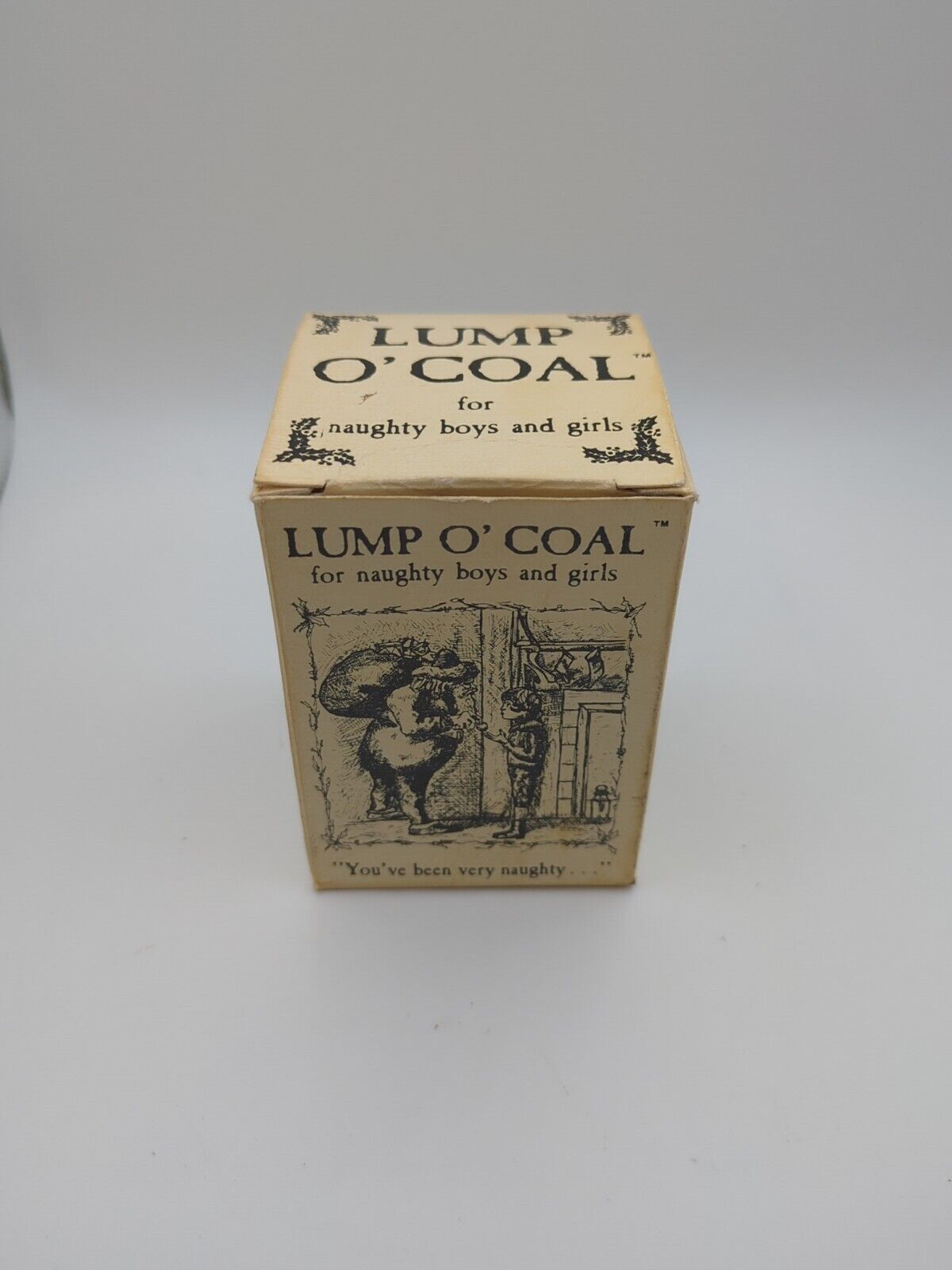 DeLukeMan Bros Lump O' Coal - Christmas Naughty Child Gag Gift- Real Coal