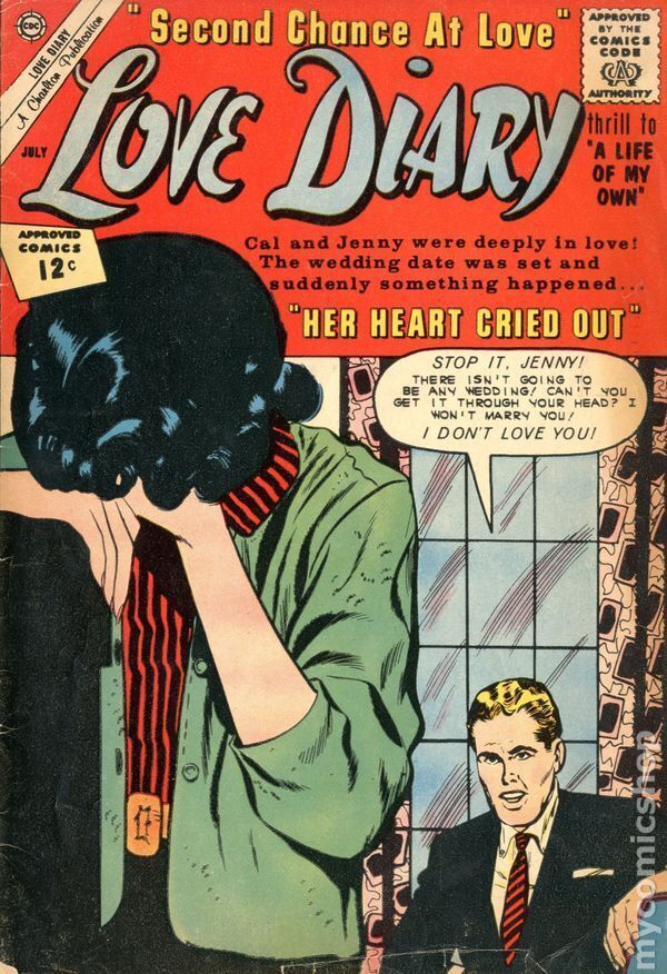 Love Diary #22 VG 4.0 1962 Stock Image